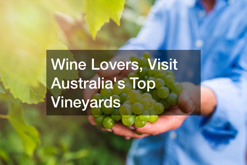 Wine Lovers, Visit Australias Top Vineyards